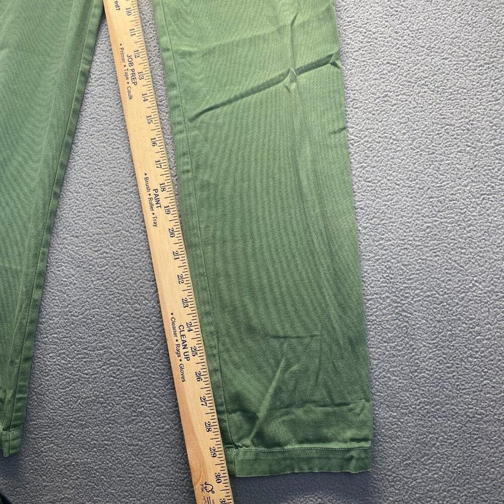Cabi Women's Green Low Rise Stretch Skinny Pants Size 0,Pockets,Zipper - Picture 6 of 9
